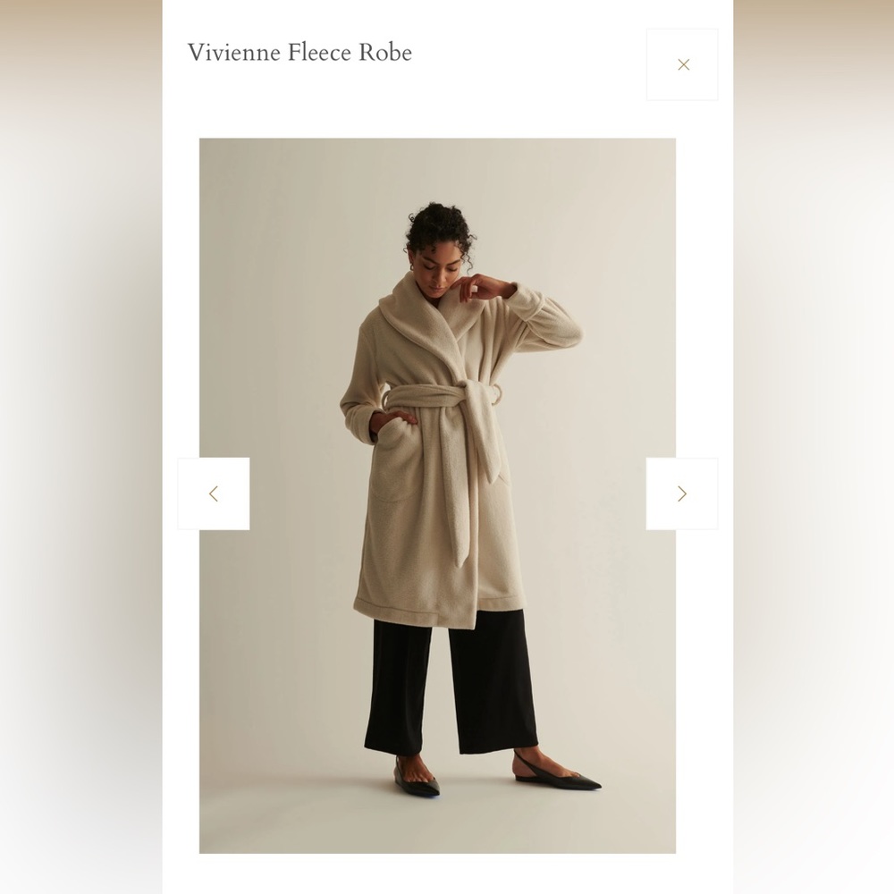 Skin Vivienne Fleece Robe - Picture 10 of 10